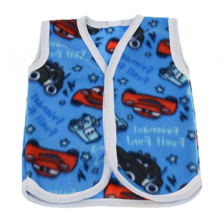 Veste - Vesta pentru baieti Mini Junior VMJ-2-86-92-cm, Albastru