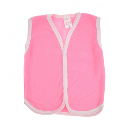 Veste - Vesta pentru fete Mini Junior MVS-3-92 cm, Roz