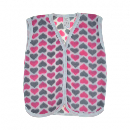 Veste - Vesta pentru fete Mini Junior MVS-8-98, Roz
