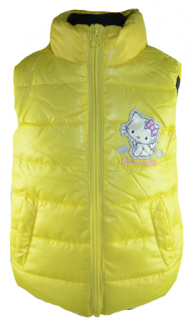 Veste - Vesta pentru fete Sun City NH0121G-68-cm, Galben