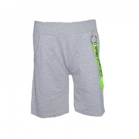 Îmbrăcăminte băieți - Pantaloni scurti pentru baieti Happy House WB-2825G-128 cm, Gri