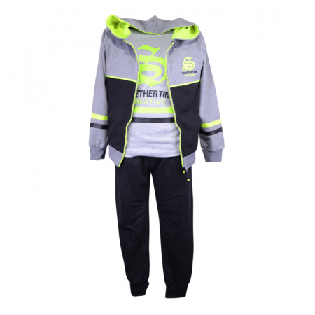 Trening - Trening 3 piese pentru baieti Happy House WB-2904-104, Multicolor