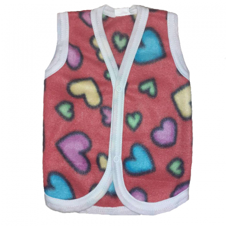 Veste - Vesta pentru fete Mini Junior MVS-12, Rosu