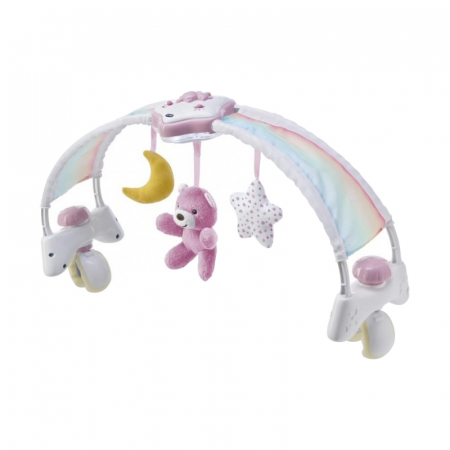 Carusele muzicale - Arcada muzicala si luminoasa pentru patut Chicco S61619, Multicolor