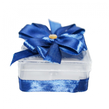 Marturii botez - Cutie de botez Mini Junior CUT666, Galben