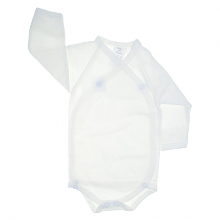 Body-uri baieti - Body cu maneca lunga pentru copii Happy CA52427-Z2-56, Crem