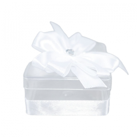 Marturii botez - Cutie de botez Mini Junior CUT444, Alb