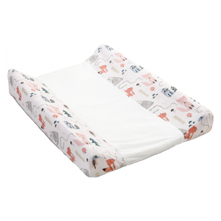 Accesorii camera bebe - Ceracreaf cu elastic pentru masa de infasat 50 x 70 cm Sensillo 389820, Multicolor