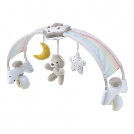 Carusele muzicale - Arcada muzicala si luminoasa pentru patut Chicco Q61619, Multicolor