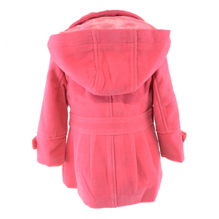 Palton cu gluga pentru fete Simply Red WJ021S-B, Coral [1]