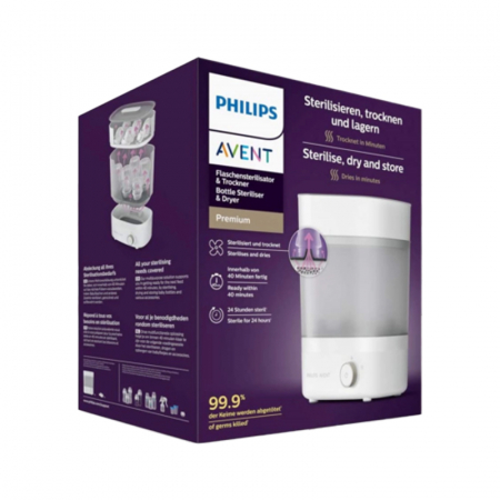 Sterilizator electric cu abur 3 in 1 Philips AVENT SCF291/00, Alb [3]
