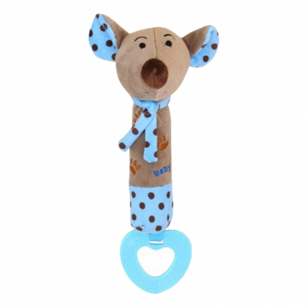 Joaca, activitati si ambalaje - Jucarie zornaitoare pentru baieti Baby Mix Rattle toy B26901, Albastru