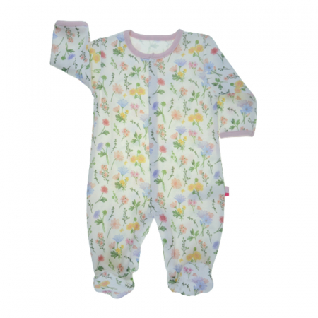Salopete bebelusi fete - Salopeta cu maneca lunga pentru fete Baby Center SPF34623-68, Multicolor