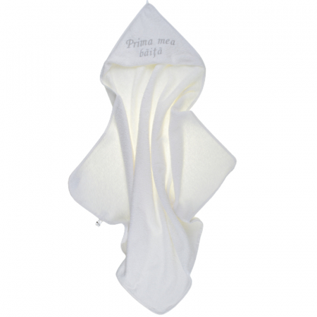 Prosop cu gluga 75 x 75 cm Confort Family VF-62322, Alb [2]