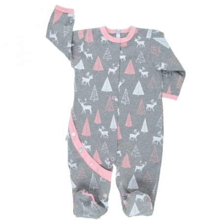 Salopete bebelusi fete - Salopeta cu maneca lunga pentru fete Koala Baby 05-423423-62, Multicolor