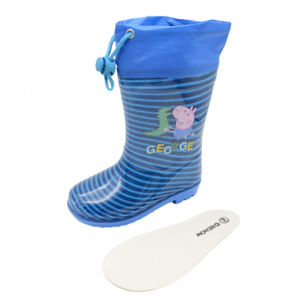 Cizme din cauciuc pentru baieti Mini Junior 2523217-31-32, Albastru [2]