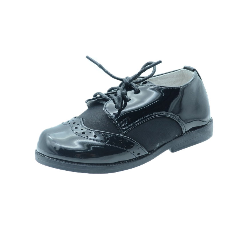 Permission Unforgettable bomb Pantofi eleganti pentru baieti MRS S28-25, Negru