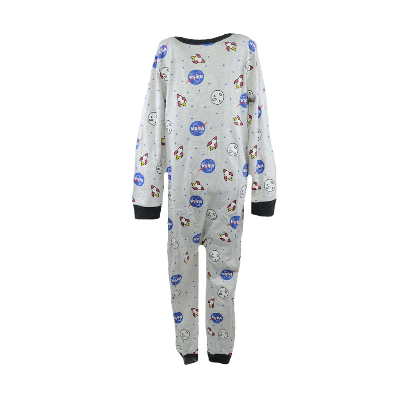 pay off Plateau Pilfer Pijama tip salopeta pentru baieti E Plus M NASA 353140-110-116-cm, Gri