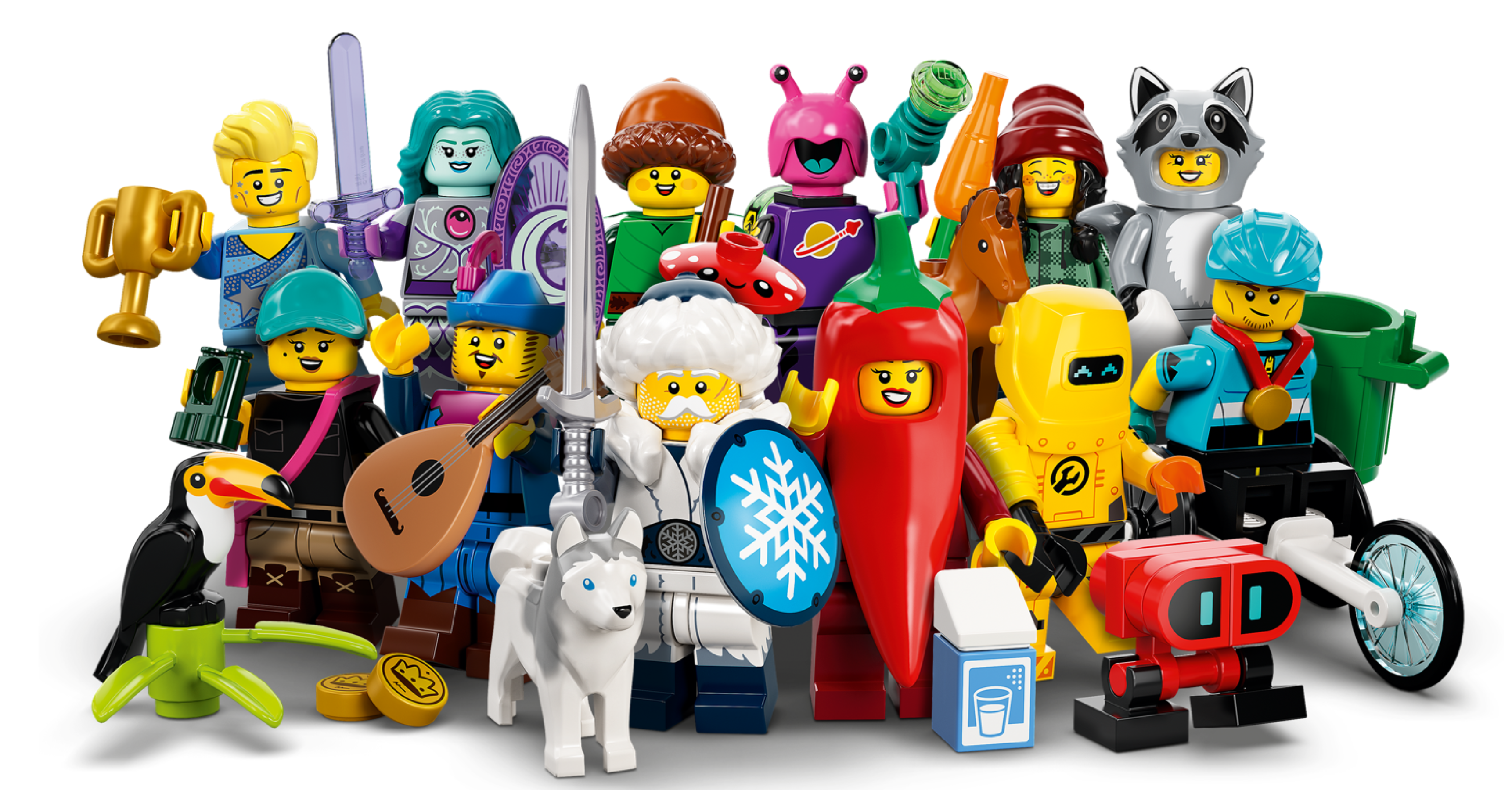 Cele mai populare personaje LEGO
