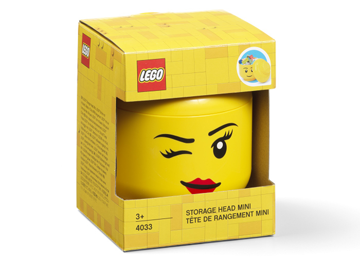 Mini cutie depozitare cap minifigurina LEGO - Winky [2]