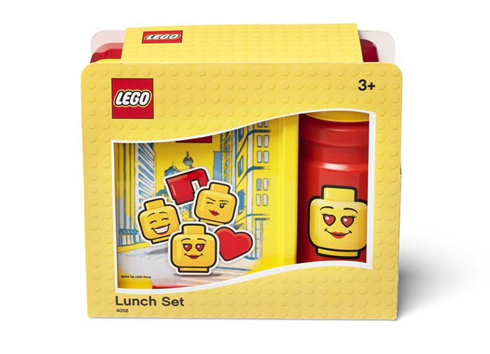 Set pentru pranz LEGO Iconic rosu-galben [1]