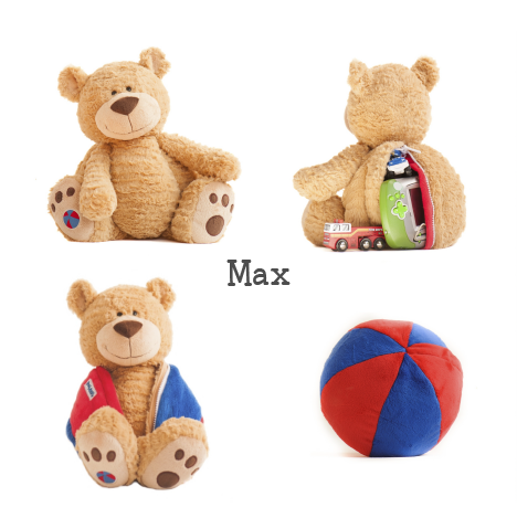 Ursulet de plus convertibil in minge pufoasa - Max Teddy Bear [1]
