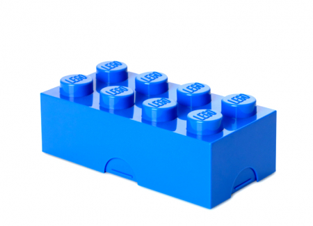 Cutie sandwich LEGO 2x4 albastru [1]
