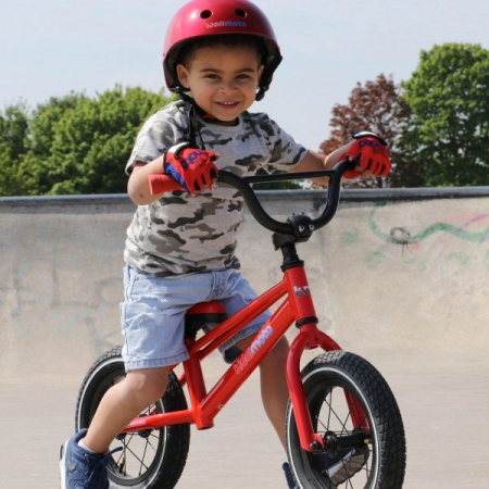 Manusi biciclete pentru copii RED - Kiddimoto (marimea S) [1]