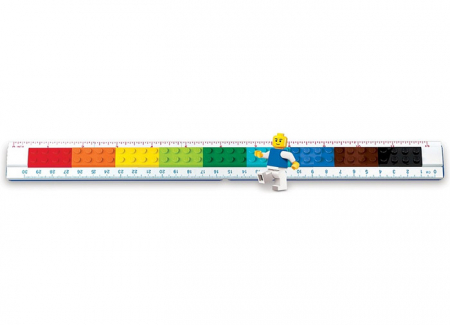 Rigla LEGO construibila cu minifigurina (52558) [1]