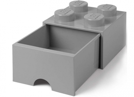 Sertar de birou LEGO 2x2 gri [1]