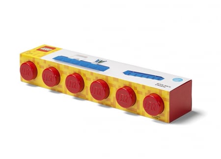 Suport LEGO pentru carti - Rosu [2]