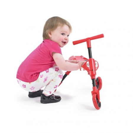 Tricicleta pliabila fara pedale pentru copii Scuttlebug Beetle [2]
