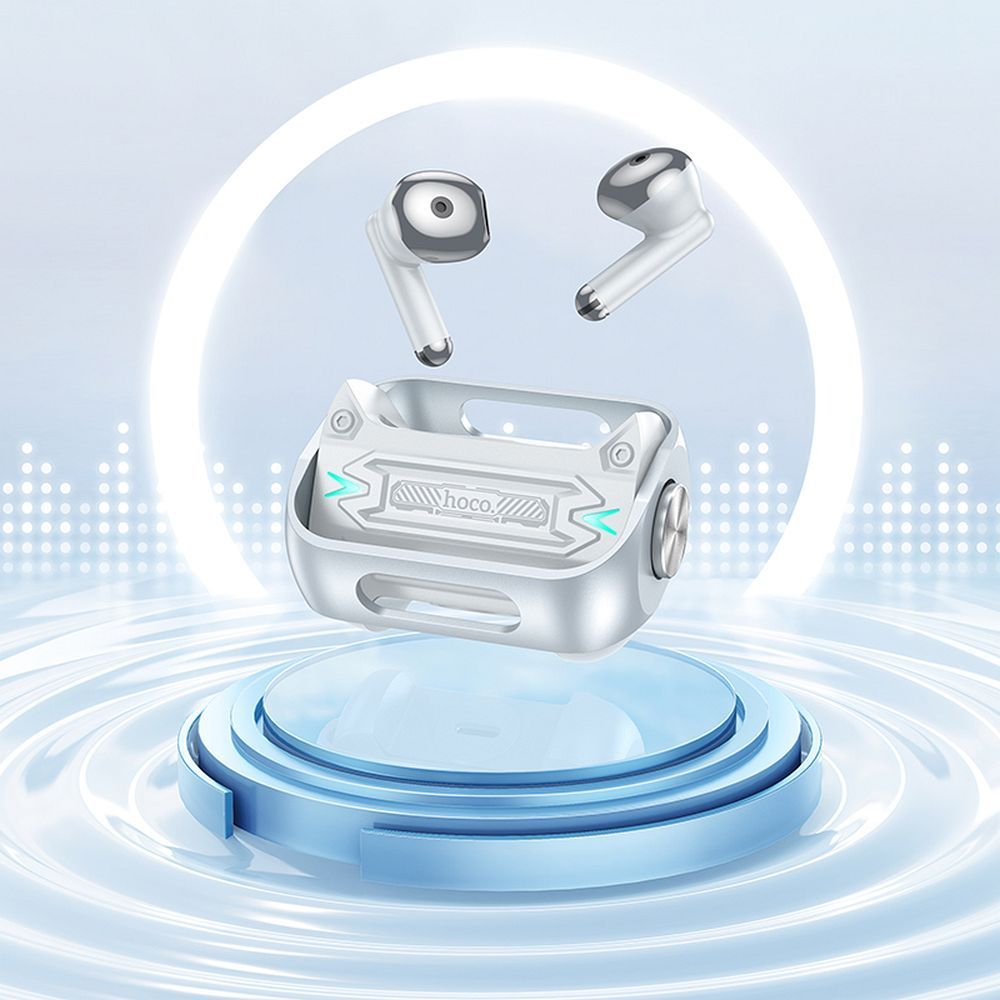 Căști wireless Hoco EW55, Bluetooth TWS, Argintii [4]