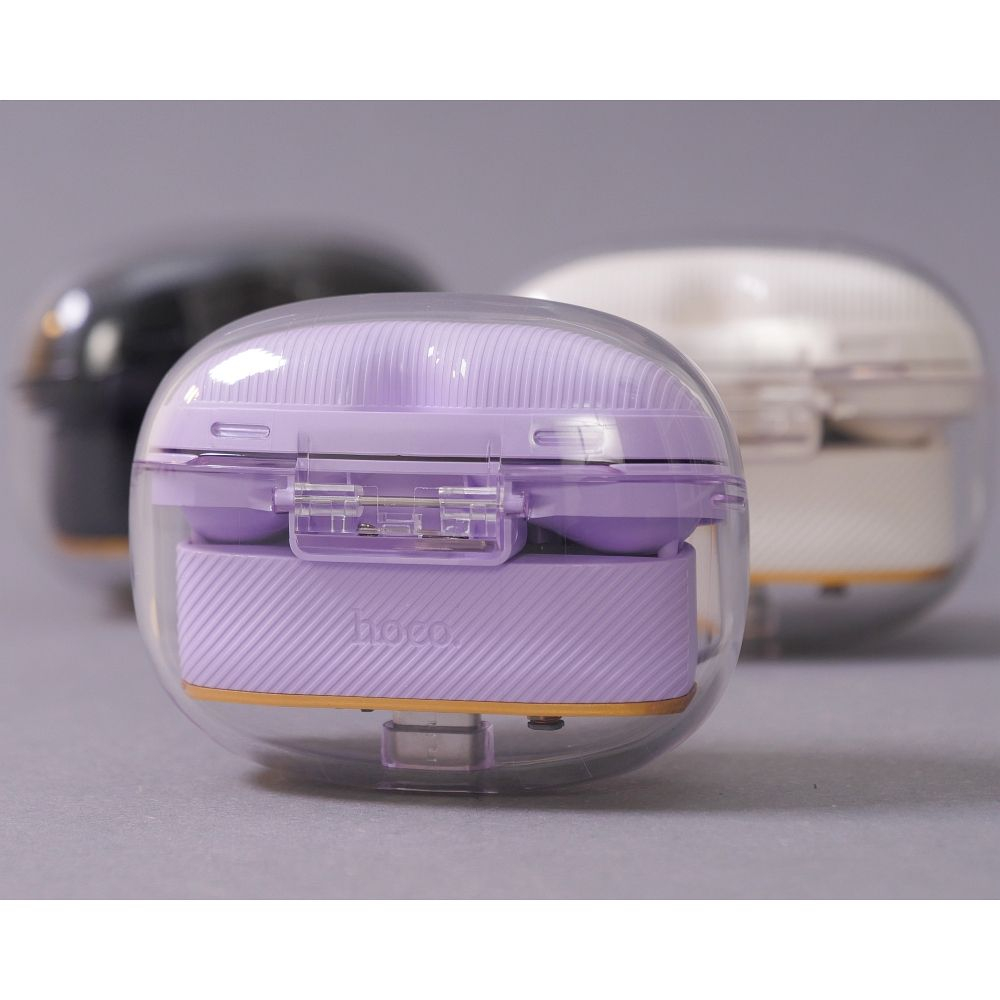 Hoco Căști Wireless Bluetooth TWS EW54, Purple [3]