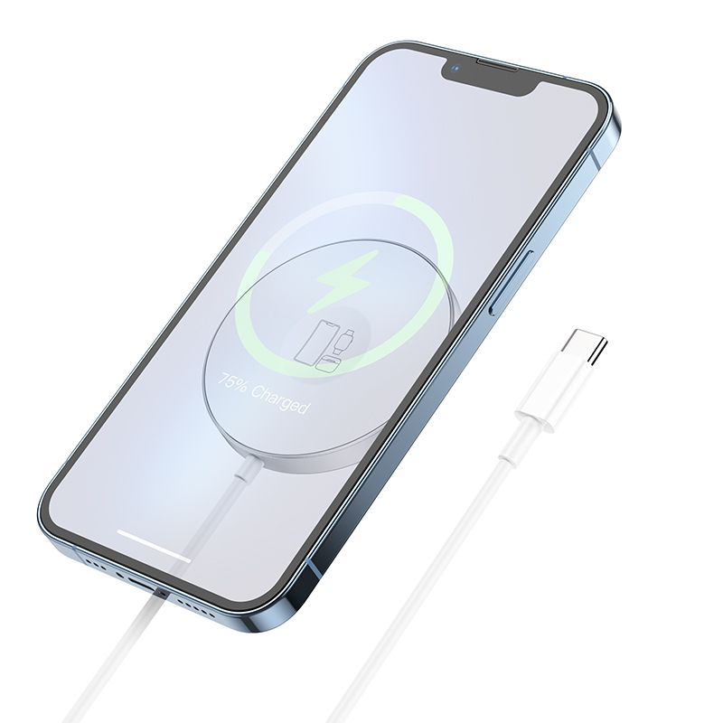 Încărcător cu Fir HOCO 3in1 Tip C Compatibil cu MagSafe 15W CW41 Alb - Eficiență și Versatilitate [3]