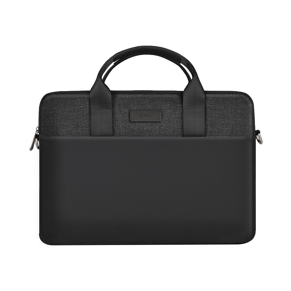 Geantă Impermeabilă pentru Laptop WiWU Minimalist, 15.6", Negru [1]
