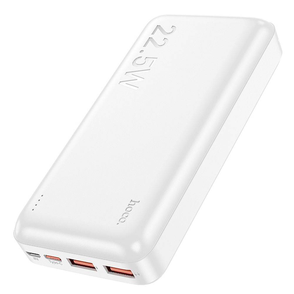 Power Bank Hoco J101A, 20000 mAh, 22.5W, PD + QC 3.0, alb – energie rapidă și elegantă [3]