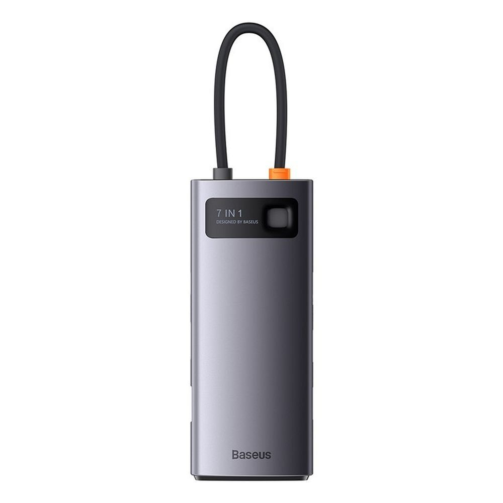 Adaptor Hub 7-în-1 Baseus Type-C, Gri [2]