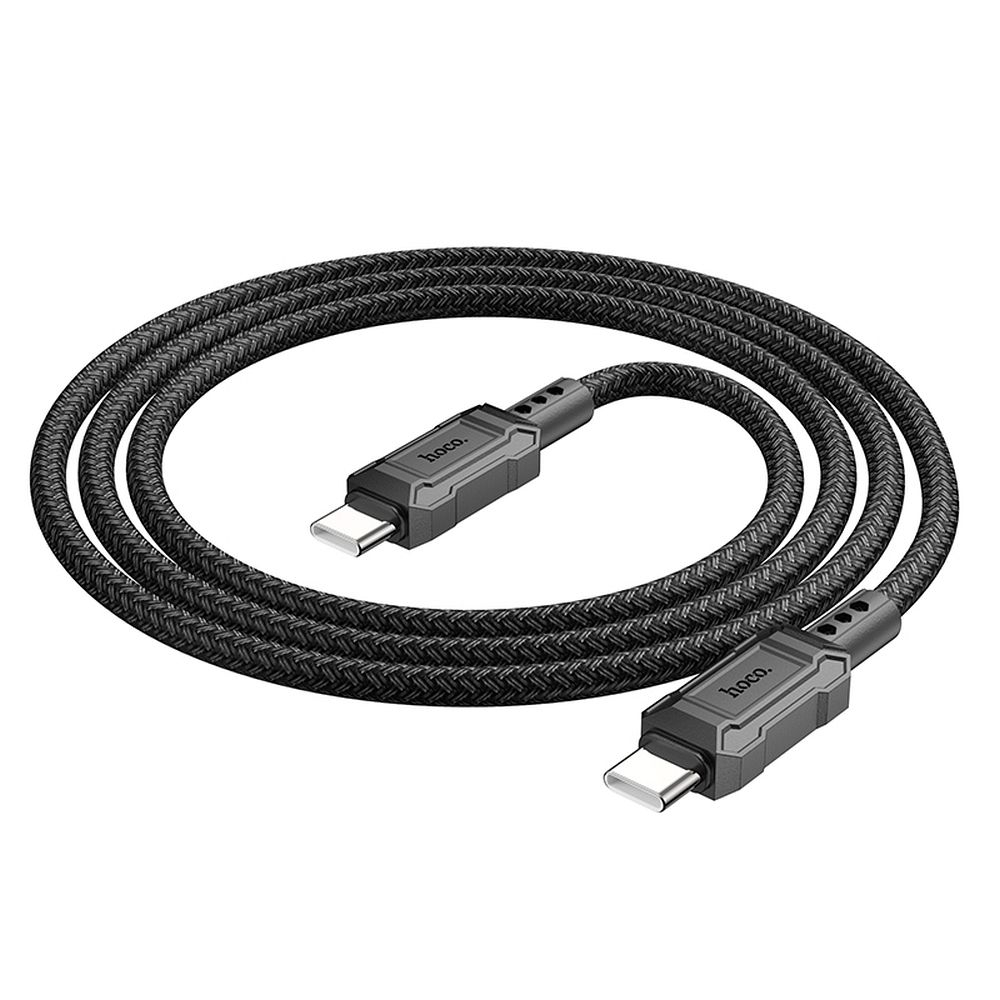Cablu Hoco Type-C la Type-C PD 3A 60W X94 1m Negru [2]