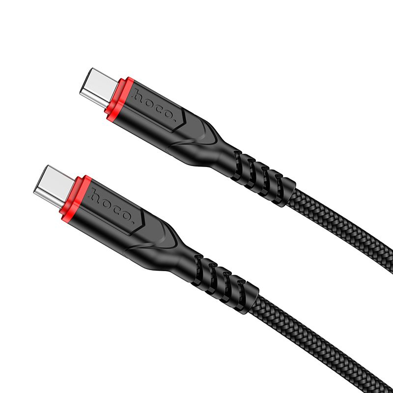 Cablu Hoco X59, USB Type-C la USB Type-C, Încărcare Rapidă 60W, 3m, Negru [1]