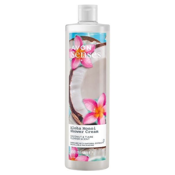 Gel de Duș Cremă Avon Senses Aloha Monoi [1]