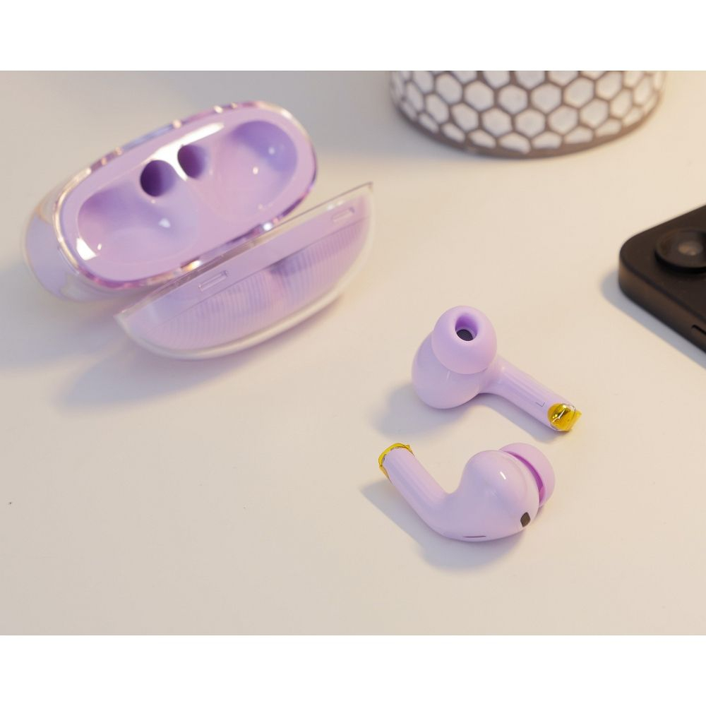 Hoco Căști Wireless Bluetooth TWS EW54, Purple [2]