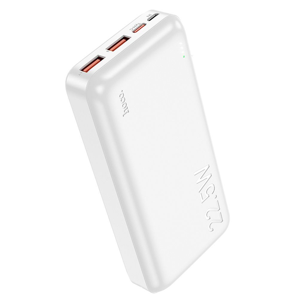 Power Bank Hoco J101A, 20000 mAh, 22.5W, PD + QC 3.0, alb – energie rapidă și elegantă [2]