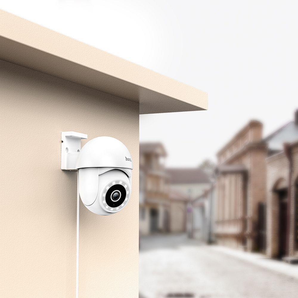 Cameră de Supraveghere Exterior Hoco D2 Full HD - Alb [2]