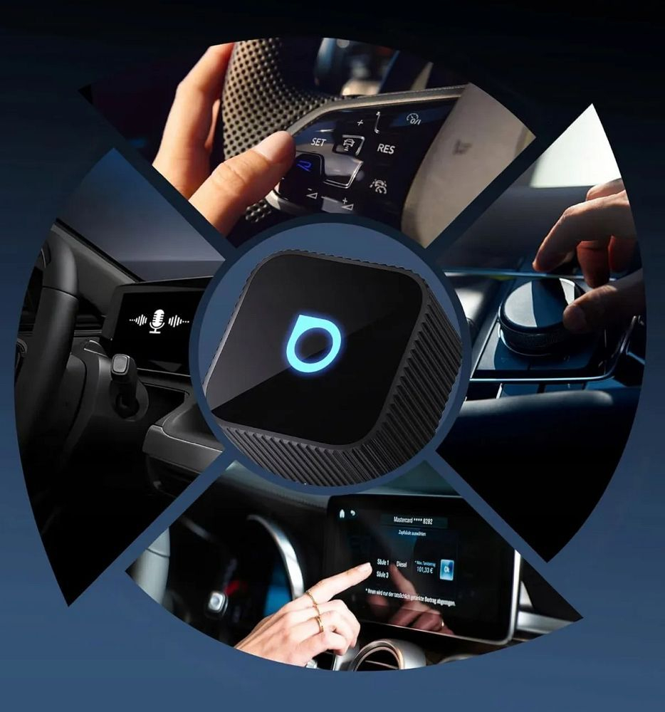 Ottocast Mini Cube T2 – adaptor wireless CarPlay & Android Auto, negru [4]