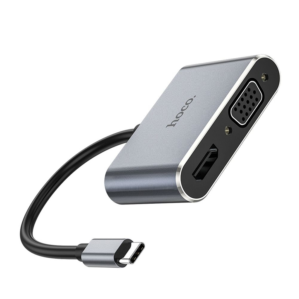 Adaptor HOCO HUB Tip C la HDTV+VGA+USB3.0+PD100W+HDMI HB30 HB30 [3]