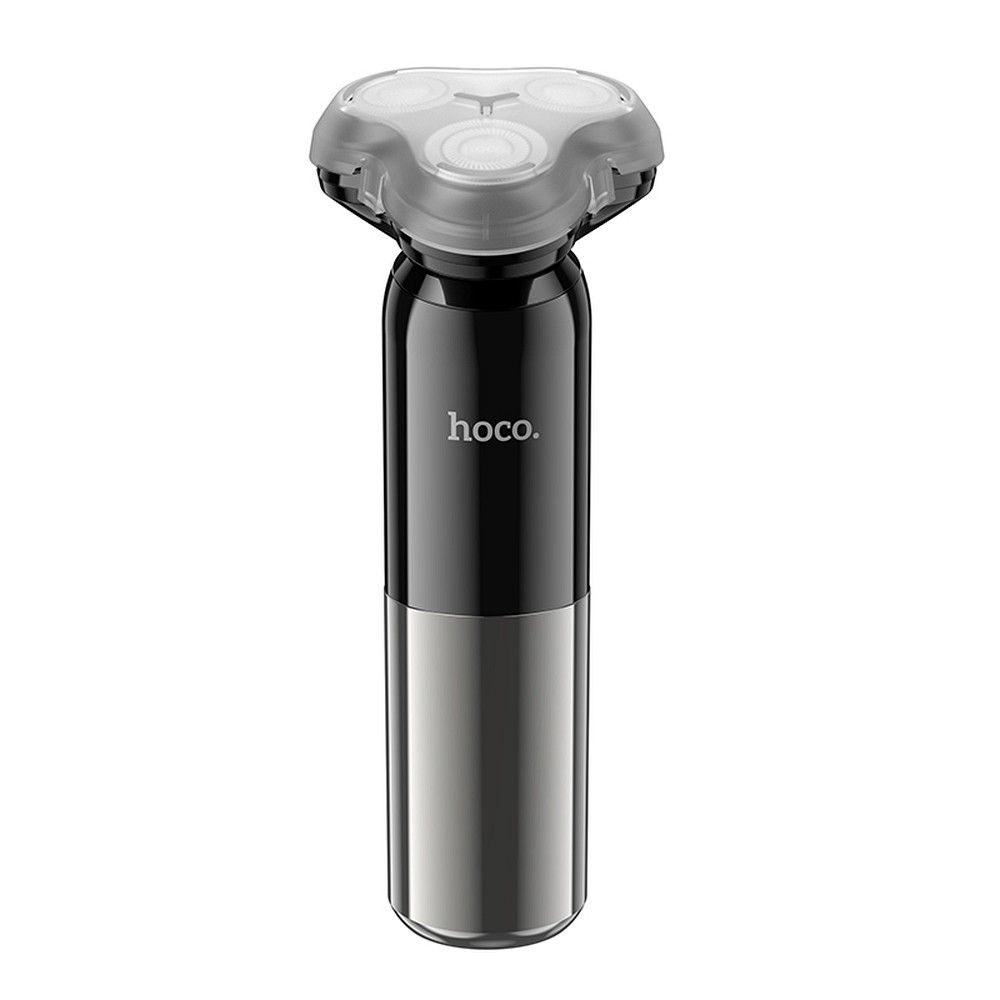 Aparat de Ras Electric Hoco cu 3 Lame HP35, Negru [3]
