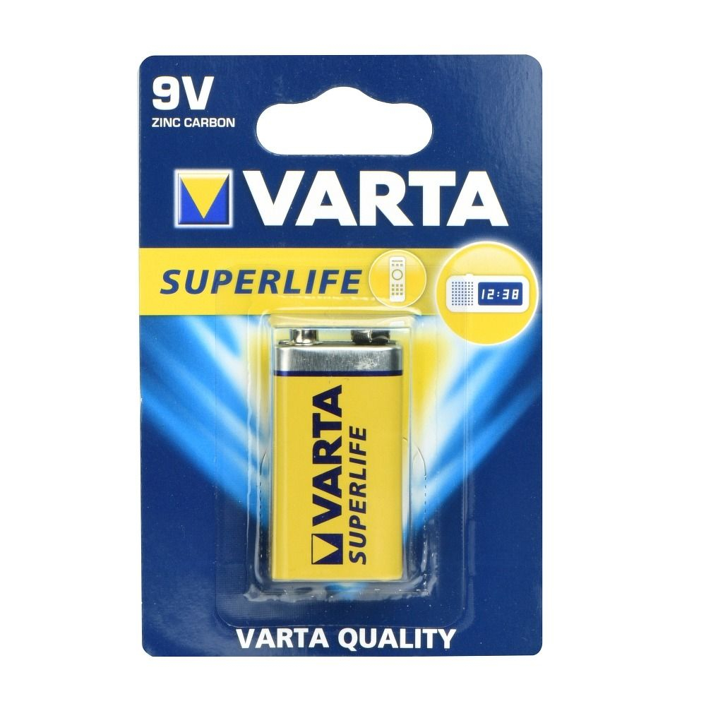 Baterie Zinc 9V Varta Superlife [1]