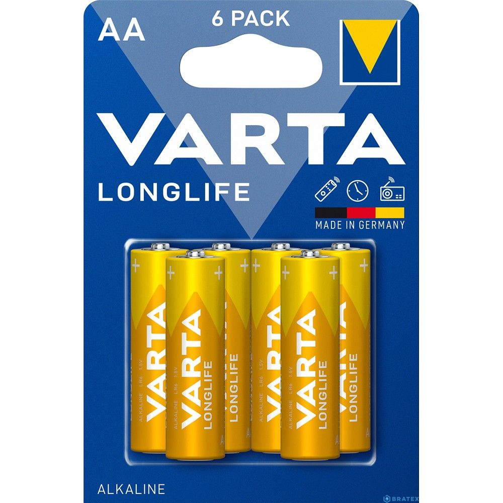 Baterii Varta Alkaline R6 AA Longlife [1]