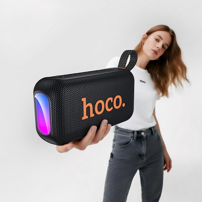 Boxa Bluetooth Hoco HC32 20W Portabila Autonomie 4h Neagra [4]